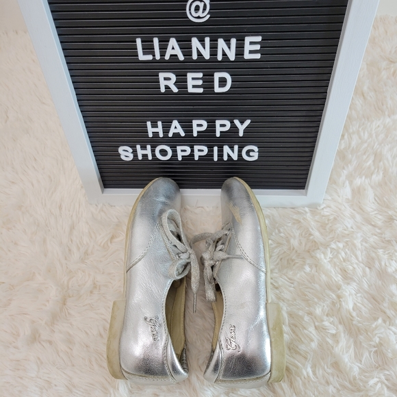 GEOX Metallic Silver Sneaker for Kids - Picture 4 of 10